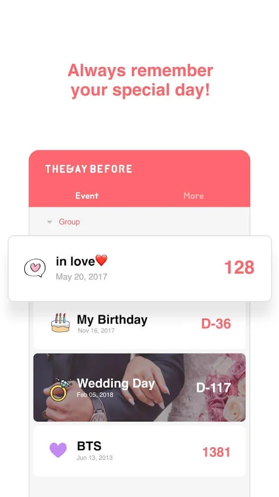 Thedaybefore Days Countdown 3